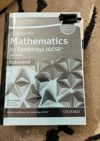 Complete Mathematics for Cambridge IGCSE Extended Fifth Edition