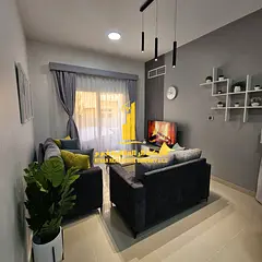 ✨ The most luxurious furnished one-bedroom apartment for monthly rent in Ajman - Al Jurf 2 - near