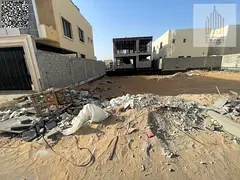 Residential land for sale in Ajman Al Yasmeen area, close to the park, all services, and sho