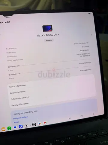 Samsung S9 ultra 1TB