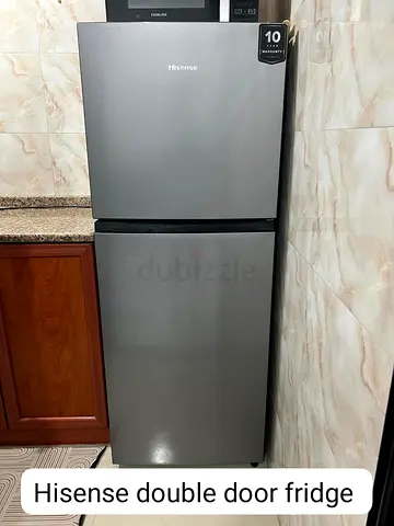 Hisense double door fridge - good condition