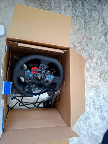 Logitech G29 Racing Wheel + Pedals (PS5/PS4/PC) - Barely Used!