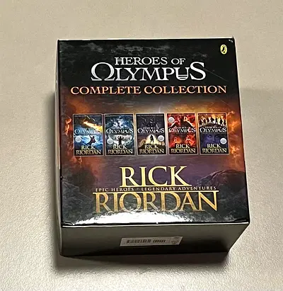 The Heroes of Olympus Complete Collection by Rick Riordan (sequel to the Percy Jackson series)