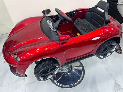 Red electric ride- toy car chair for kids — single-seater-Red Colour