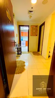 Largest Furnished 1BR Apartment for Rent in Orient Towers Ajman with Brand New Furniture & Open