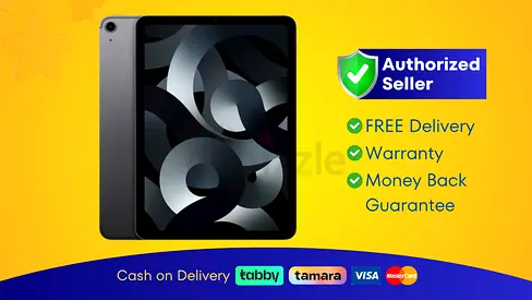 Apple iPad Air (5th Gen), 64GB - 10.9 Screen - Wi-Fi, Space Grey- 95794  | Used | 01 Month Warranty