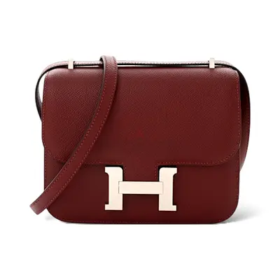 Hermès Constance 18 bag in Rouge H Epsom leather