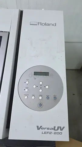 Roland VersaUV LEF2-200 UV Printer - USED, Working Panel Shown