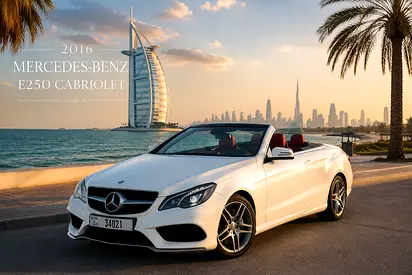 Mercedes-Benz E 250 first owner cabriolet 2016 GCC