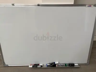 Cosmic Whiteboard Large size 60x90cm with Markers and Tray