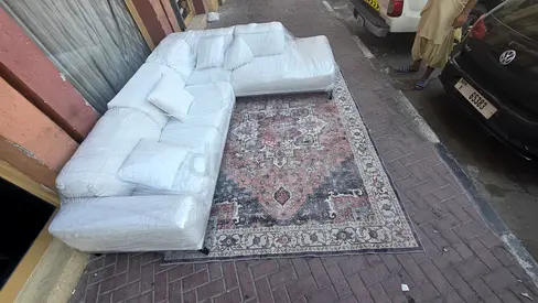 Natuzzi Italian L shape sofa Beige Excellent condition