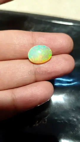 Natural Ethiopian Opal Cabochon - Oval Gemstone (Loose) 7 carat