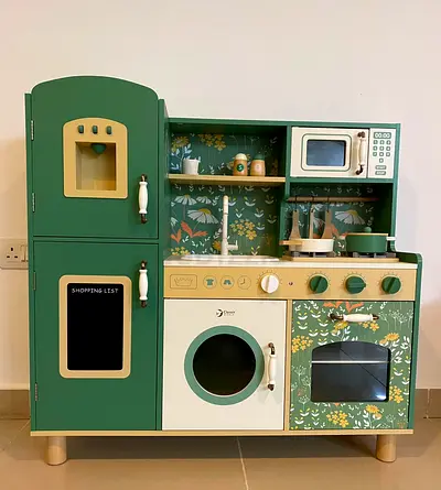 Kids play kitchen