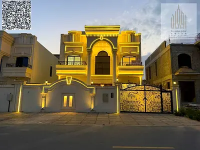 Luxury villa for sale in Al Helio 2 Prime location opposite Al Hamidiya Park and close to all amenities Villa Details: ▪️ Land area: 3400 sq ft ▪️ B