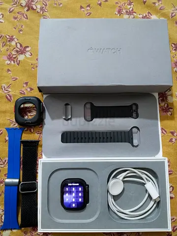 Apple Watch Ultra 2 | 100% Battery Health | Charger + Straps