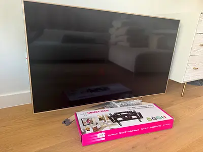 LG Super UHD Smart TV with Stand with universal bracket