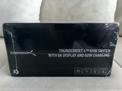 Sabrent Thunderbolt 4 KVM Switch (8K, 60W) - Brand New