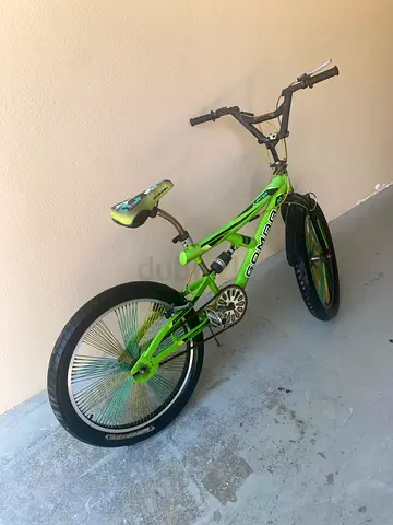 Gomar Jupiter 24 BMX-Style Bicycle (Green) – Needs Pedal Repair / Project Bike