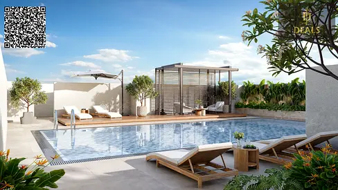 Elegant Fully Furnished 2 BHK in Barajeel Tower | 1,500 Sq. Ft. | Swimming Pool & Gym | Prime Location | Dubai Access
