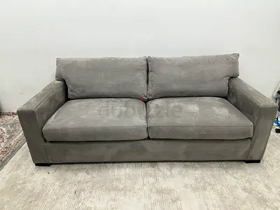Looks great condition cratebarrel three seater sofa