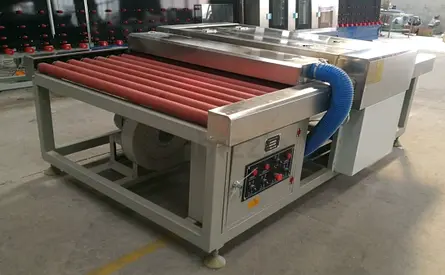 Glass washing and drying machine