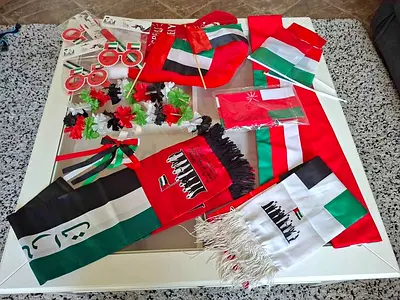 UAE decorations and accessories for national day