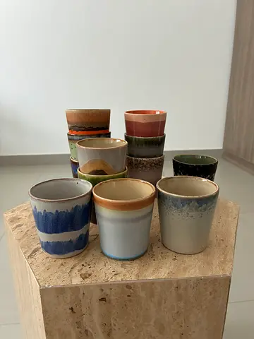 Ceramic coffee  tea cups