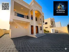 Luxury villa in Al Raqaib | Ajman 5 master bedrooms – Land area 6,000 sq ft – Prime location in