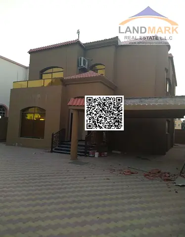 5 master bedroom hall with maid room villa for rent in al rawda ajman