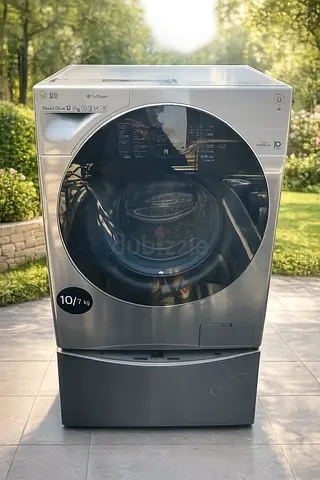 Lg 10kg washer and 7kg drayer 2in1 combo machine
