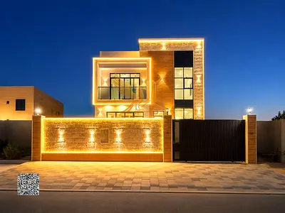 Modern Luxury Villa for Sale in Al Helio, Ajman | Registration & Ownership Fees Included | Electricity & Water Connected | Freehold