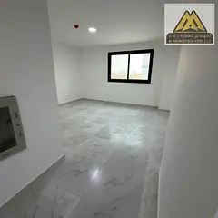A brand-new first tenant studio is available for annual rent in Mohammed Bin Zayed 2, Ajman, near Al