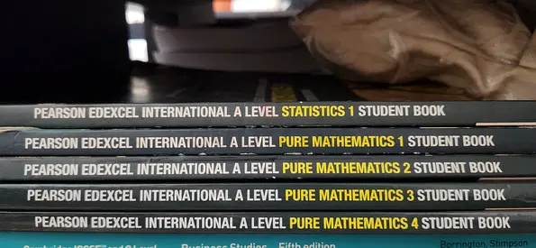 Pearson Edexcel International A Level Pure Mathematics  Statistics Student Books (Set)