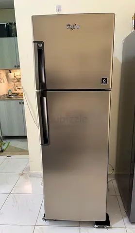 Whirlpool Neo iChill Refridgerato Top Freezer Refrigerator - Good Condition, 2-Door Stainless Finish