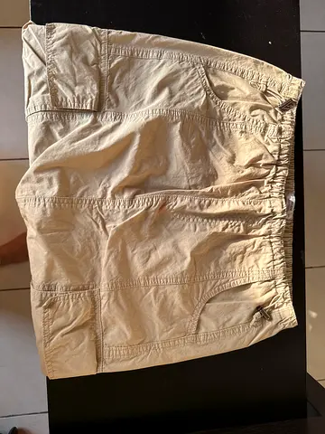Khaki Cargo Skirt