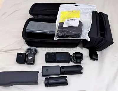 DJI Osmo Pocket 3 with Accessories — Case, Mini Tripod, Mics, Mounts