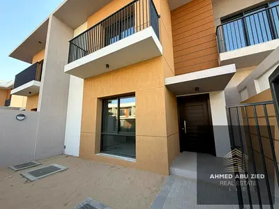 Luxurious 5-bedroom townhouse with 2 living rooms available for annual rent in the upscale Azha com