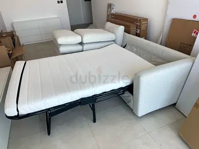 Ikea vimle L shape gunnared beige sofa bed