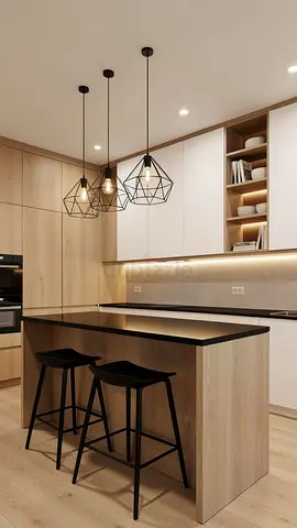Modern kitchen island