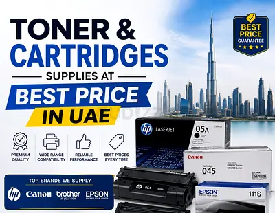 Toner Printer Cartridges — HP, Canon, Epson (Best Price UAE)