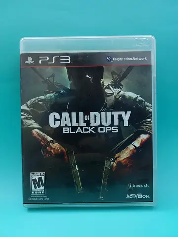 Call of Duty: Black Ops (PS3) - Original Disc  Case