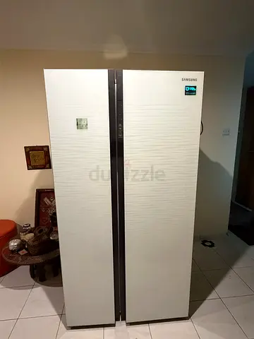 Samsung Side-by-Side Refrigerator – Digital Inverter, White
