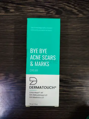Dermatouch Bye Bye Acne Scars Marks Cream - Brand New 50g