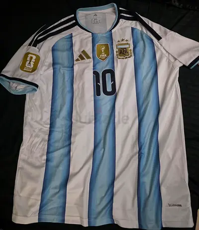 Argentina 26 Home Messi Jersey XL