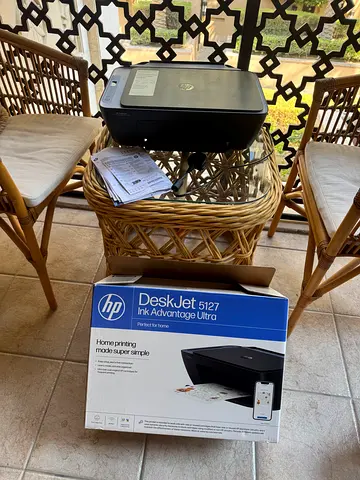HP DeskJet Ink Advantage Ultra 5127 WiFi Printer – Like New