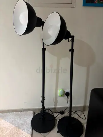 TWO  IKEA LAMPS  NOW 450