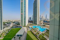 Pool View I Corner Unit I Burj Khalifa View