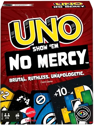 Uno No Mercy card game - Mattel (new)
