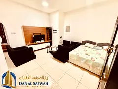 Hot Offer | Luxurious furnished Studio in front of Park | Family Building | Central AC