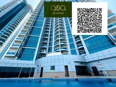 BREATHTAKING HIGH FLOOR SEA VIEW TWO BEDROOM APARTMENT AVAILABLE FOR RENT IN AJMAN CORNICHE RESIDENCE, AJMAN!